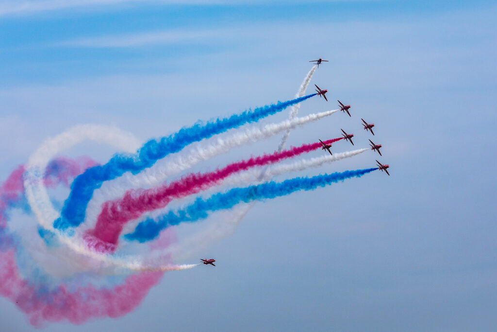 The Red Arrows To Soar Over The Peak District This Weekend